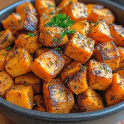 Herb-Infused Air Fryer Sweet Potatoes: A Flavorful and Nutritious Delight