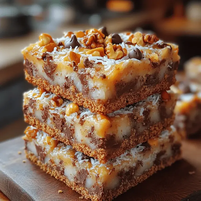 Welcome to the delightful world of desserts, where sweet cravings meet creativity! Among the many treats that grace our tables, the Enchanted Magic Cookie Bars stand out as a perfect indulgence for any occasion. These decadent bars are not just about taste; they encapsulate an enchanting blend of flavors and textures that leave a lasting impression. Whether you’re celebrating a special event, hosting a casual gathering, or simply treating yourself, these cookie bars are sure to delight your taste buds and captivate your heart.