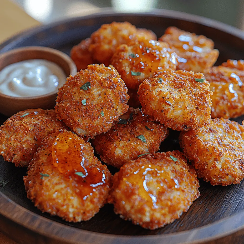 The allure of fast food often tempts many of us, but what if you could recreate your favorite nuggets at home? Introducing the Crispy Air Fryer Chick-Fil-A Nuggets — a healthier yet equally delicious alternative that captures the essence of the beloved original. These nuggets are not just a satisfying snack; they present a wonderful opportunity to indulge guilt-free. With the air fryer, you can achieve that irresistible crunch and flavor we crave without the excess calories and unhealthy fats. This recipe empowers you to control the ingredients, making it an ideal choice for families and health-conscious individuals alike.