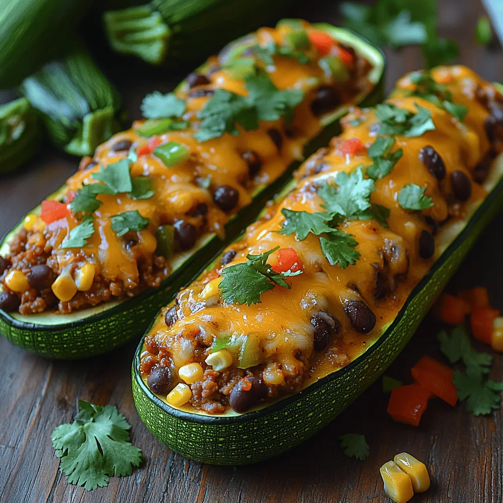 In recent years, there has been a noticeable shift towards healthier eating habits, with an increasing number of people seeking out low-carb meal options that don't compromise on taste. The quest for nutritious alternatives has led to the rise of creative dishes that not only satisfy cravings but also align with dietary goals. One such dish that has gained popularity is Taco-Stuffed Zucchini Boats. This delightful recipe presents a perfect balance of flavors and textures while being incredibly easy to prepare, making it a top choice for busy weeknight dinners or meal prep.
