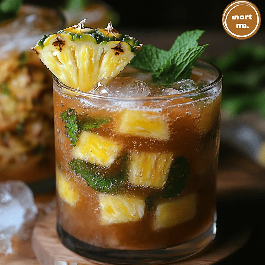 To create the perfect Tropical Pineapple Mint Mojito Mocktail, it is essential to use fresh, high-quality ingredients that will elevate the drink and provide a burst of flavor. Here’s a breakdown of the key ingredients: