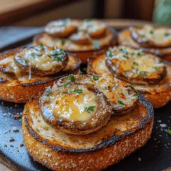 In the world of comfort food, few dishes can rival the charm of Garlic Butter Mushrooms on Toast. This simple yet indulgent recipe encapsulates the essence of home-cooked goodness, offering a delightful blend of earthy flavors and aromatic richness. Whether you’re hosting a brunch gathering, preparing an appetizer for a dinner party, or simply seeking a light meal, this dish is versatile enough to fit any occasion.