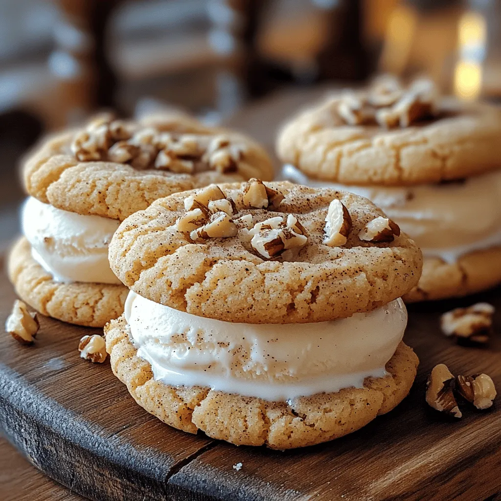 Delve into the delightful world of dessert with our Snickerdoodle Delight Ice Cream Sandwiches. This heavenly treat combines the classic flavors of cinnamon-sugar snickerdoodle cookies with creamy vanilla ice cream, creating a nostalgic and satisfying dessert perfect for any occasion. Whether you’re hosting a summer gathering or simply indulging your sweet tooth at home, these ice cream sandwiches are sure to impress.