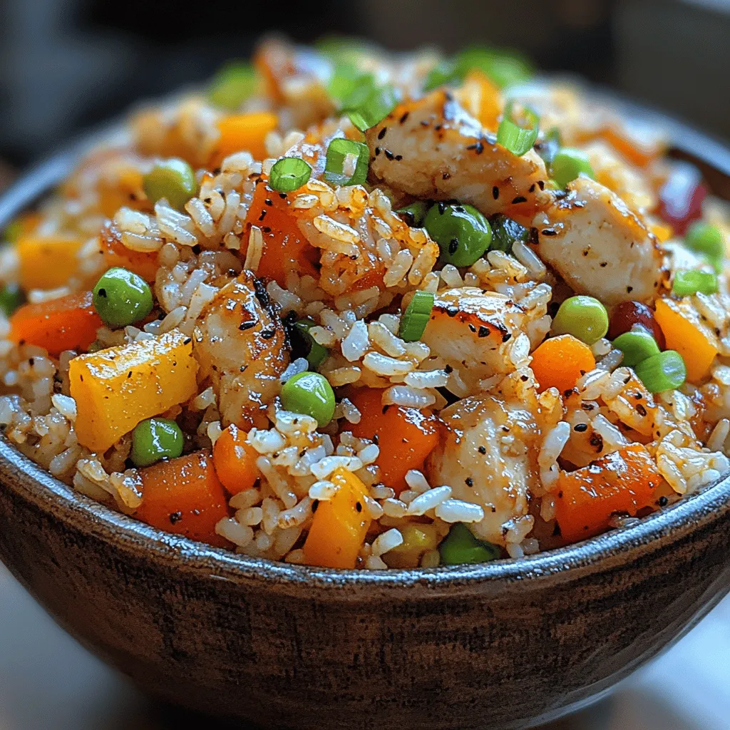 In the fast-paced world we live in, finding time to prepare delicious, wholesome meals can often feel like a challenge. This is where Quick & Zesty Chicken Fried Rice comes to the rescue. Not only is this dish a delightful blend of flavors and textures, but it also makes use of leftover rice, making it an economical choice for busy households. This recipe is a perfect solution for those nights when you want a satisfying meal that doesn’t require hours in the kitchen. With a few simple ingredients and straightforward steps, you can whip up a restaurant-quality dish in no time.