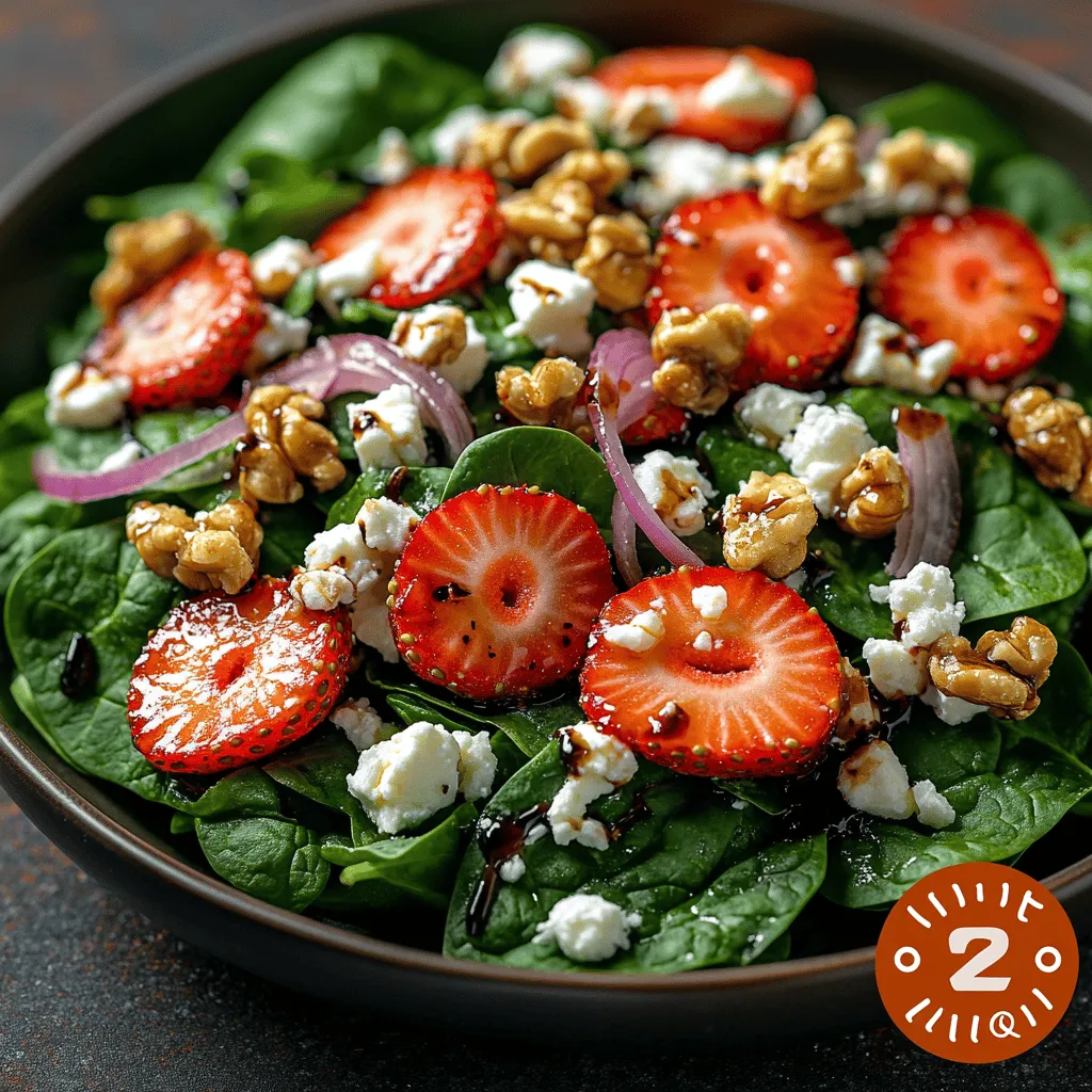 As the days grow longer and warmer, spring brings with it a vibrant array of fresh produce that inspires lighter, healthier meals. One such dish that perfectly embodies the essence of the season is the Spinach Strawberry Feta Delight. This salad is a colorful celebration of flavors and textures, combining tender baby spinach, juicy strawberries, creamy feta cheese, and crunchy walnuts. Not only is it a feast for the eyes, but this delightful dish is also nutrient-dense, making it an ideal choice for a light meal or a refreshing side dish for any gathering.