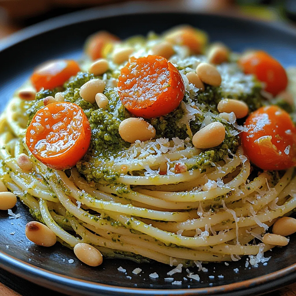 If you're looking for a dish that embodies freshness, flavor, and versatility, look no further than Zesty Lemon Basil Pesto Spaghetti. This delightful pasta recipe combines the vibrant tastes of fresh herbs, zesty lemon, and creamy textures to create a meal that is both satisfying and invigorating. The beauty of this dish lies not only in its rich flavors but also in its simplicity, making it an ideal choice for various occasions—from a casual weeknight dinner to a festive gathering with friends and family.