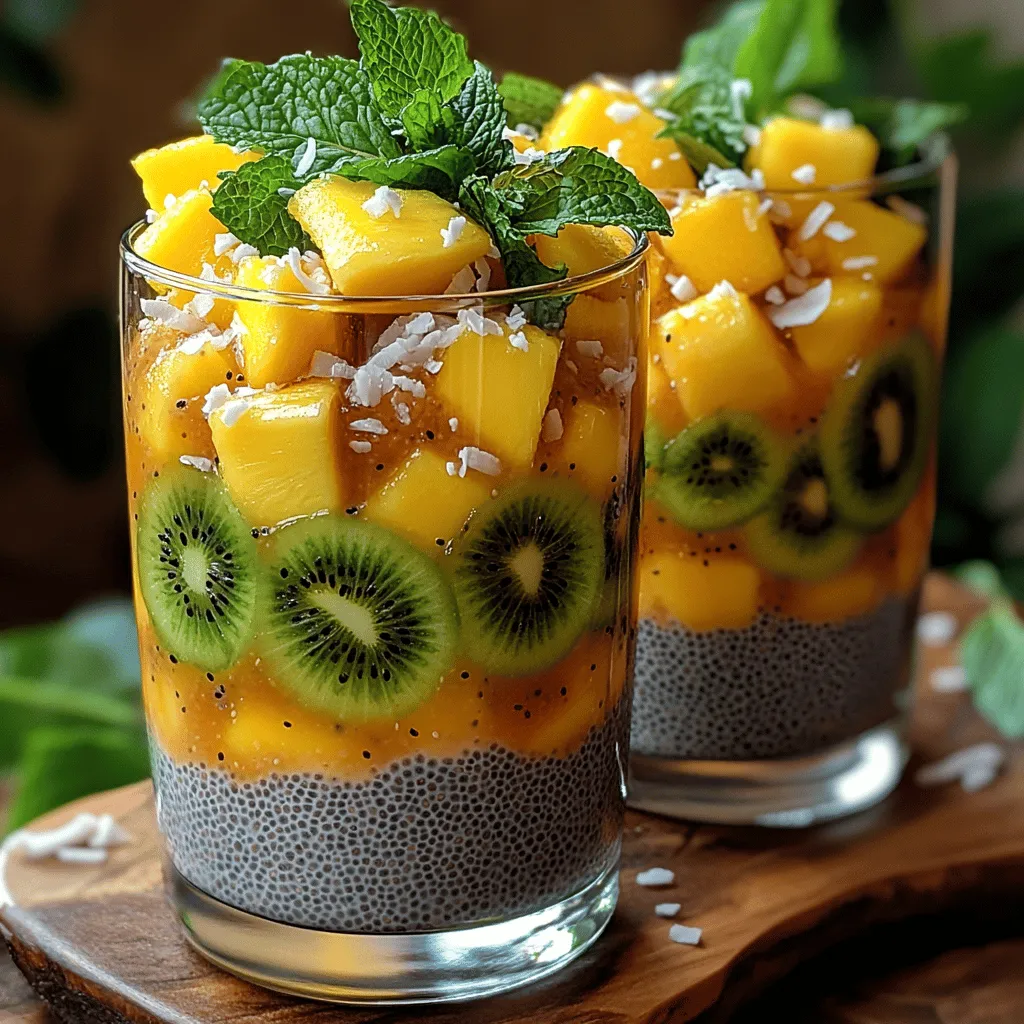Chia pudding is more than just a trendy dish; it’s a nutritious and versatile offering that has captured the hearts of health enthusiasts worldwide. With its origins in ancient Aztec and Mayan cultures, chia seeds have long been celebrated for their rich nutritional profile. Today, they serve as the foundation for a delightful recipe known as Tropical Paradise Chia Pudding. This dish embodies the essence of tropical flavors, marrying the nuttiness of chia seeds with the creamy richness of coconut milk and the vibrant sweetness of fresh fruits.