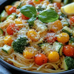 Pasta Primavera is not just a dish; it's a celebration of fresh, seasonal produce and the vibrant flavors of nature. Originating from the Italian culinary tradition, this dish has captured the hearts of many food enthusiasts around the globe. Its appeal lies in the colorful array of vegetables that harmoniously blend with pasta, creating a meal that is as pleasing to the eyes as it is to the palate. In today’s health-conscious world, the significance of incorporating a variety of vegetables into our meals cannot be overstated. They not only enhance the nutritional profile of our diets but also bring an abundance of flavor and texture to our plates.