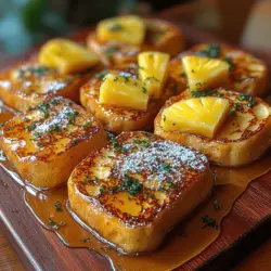 Aloha French Toast Delight: A Tropical Twist on a Classic Recipe