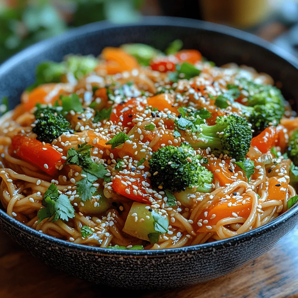 Fiery Soba Noodle Delight: A Spicy, Flavorful Meal