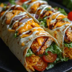 When it comes to quick and delicious meals, few options can rival the appeal of wraps. Smoky BBQ Ranch Chicken Wraps are not only convenient but also bursting with flavor, making them a great choice for lunch, dinner, or even a hearty snack. This recipe combines the distinctive smoky taste of BBQ sauce with the creamy richness of ranch dressing, creating a mouthwatering experience that suits a variety of palates.