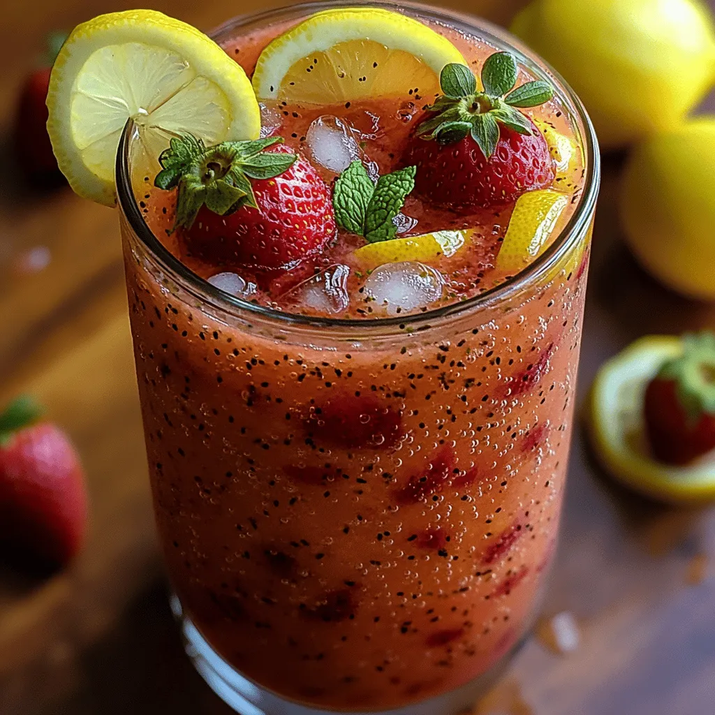 As the warm rays of summer approach, nothing quenches thirst quite like a glass of refreshing sparkling strawberry lemonade. This delightful beverage captures the essence of summer with its vibrant colors, sweet yet tart flavor, and effervescent sparkle. Whether you’re hosting a backyard barbecue, enjoying a picnic in the park, or simply lounging by the pool, sparkling strawberry lemonade serves as the quintessential companion for hot, sunny days.