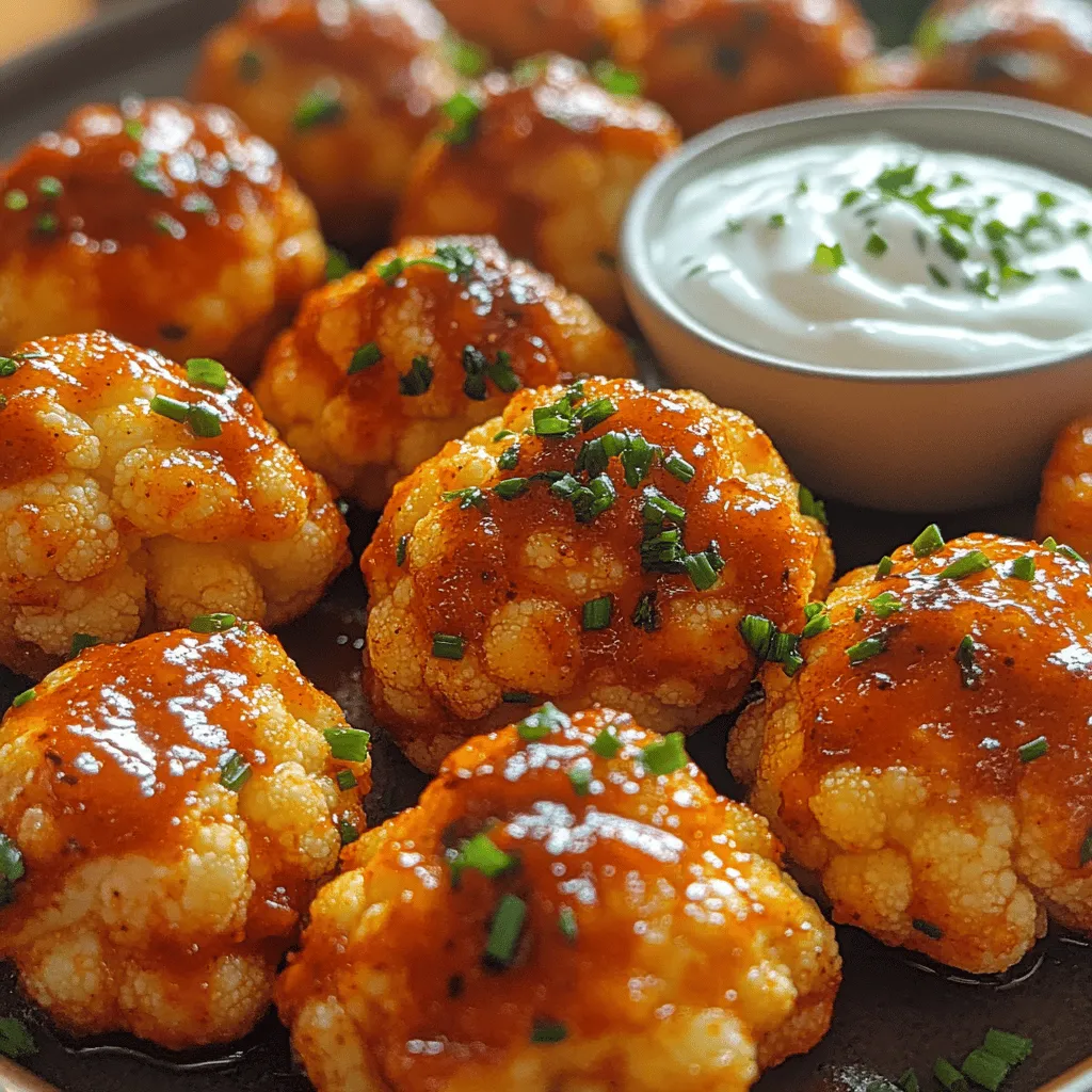 In a world where culinary creativity knows no bounds, Spicy Buffalo Cauliflower Bites have emerged as a delightful and health-conscious alternative to traditional buffalo wings. This dish not only caters to vegetarians but also appeals to those looking for a guilt-free snack that doesn't compromise on flavor. Combining the crispy texture of baked cauliflower with the bold, tangy kick of buffalo sauce, these bites make for an irresistible appetizer or snack, perfect for gatherings, game days, or a cozy night in.