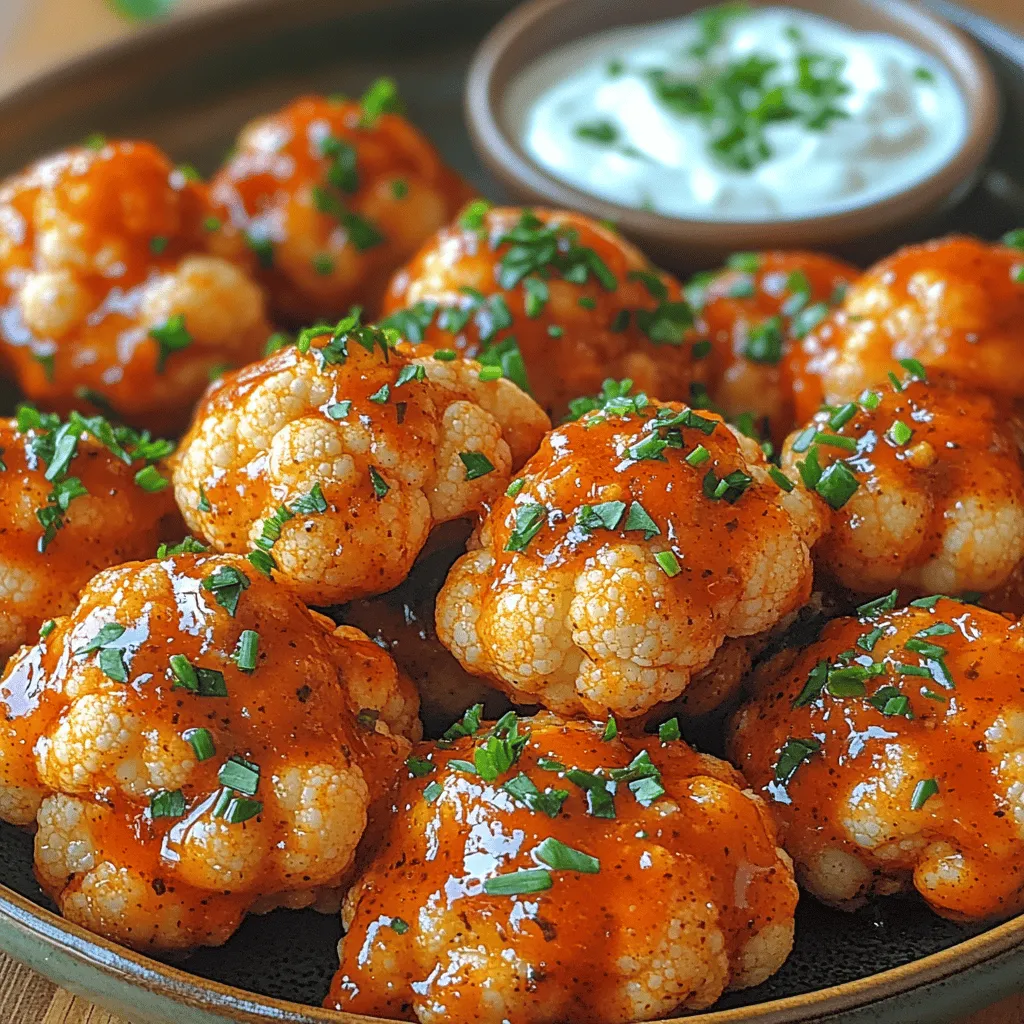 In a world where culinary creativity knows no bounds, Spicy Buffalo Cauliflower Bites have emerged as a delightful and health-conscious alternative to traditional buffalo wings. This dish not only caters to vegetarians but also appeals to those looking for a guilt-free snack that doesn't compromise on flavor. Combining the crispy texture of baked cauliflower with the bold, tangy kick of buffalo sauce, these bites make for an irresistible appetizer or snack, perfect for gatherings, game days, or a cozy night in.