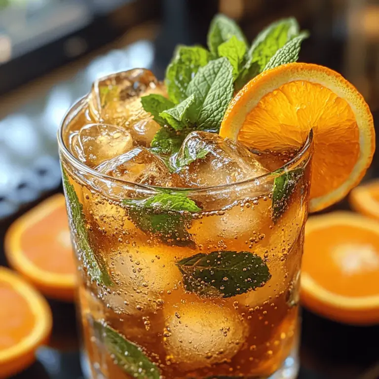As the sun shines brighter and temperatures rise, there’s nothing quite like a refreshing drink to keep you cool and revitalized. Whether you're lounging by the pool, hosting a summer barbecue, or simply unwinding after a long day, the right beverage can elevate your experience. One such drink that embodies the essence of summer is the "Refreshing Citrus Chill." This delightful concoction marries the tangy zest of citrus with the soothing properties of green tea, creating a beverage that not only quenches your thirst but also invigorates your senses.