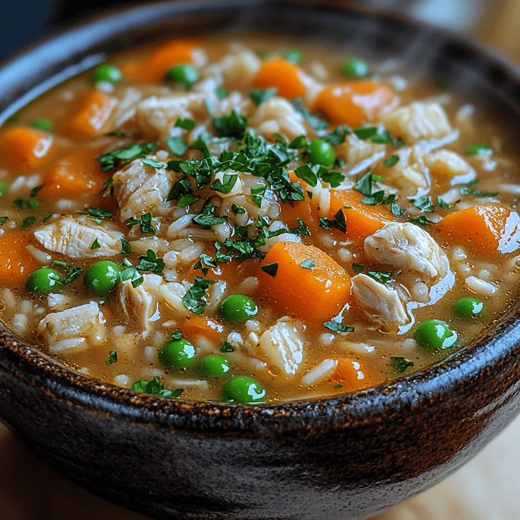 In the world of comforting meals, few dishes can rival a warm bowl of chicken and rice soup. This Hearty Comforting Slow Cooker Chicken and Rice Soup doesn’t merely satisfy hunger; it’s a soothing embrace, a culinary hug in a bowl that warms both the body and the soul. Perfect for chilly evenings or when you’re feeling under the weather, this soup is a quintessential comfort food loaded with wholesome ingredients and rich flavors.