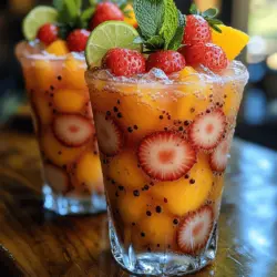 Tropical Berry Bliss Slush: A Refreshing Summer Delight