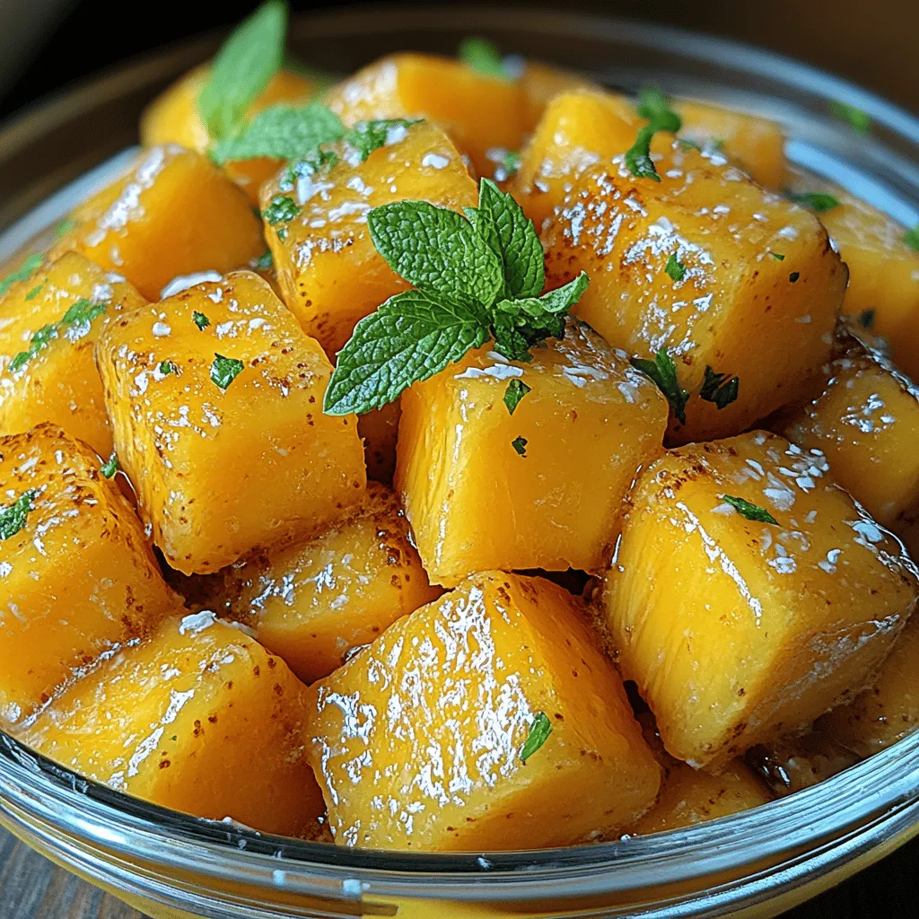 As the sun shines brightly and temperatures rise, there's nothing quite like indulging in a refreshing treat that transports you to a tropical paradise. Enter the Tropical Bliss Frozen Mango Coconut Cubes—an exquisite blend of sweet mangoes and creamy coconut that not only tantalizes your taste buds but also serves as a guilt-free snack option. This delightful recipe is the perfect solution for those hot summer days or whenever you crave a burst of tropical flavor.
