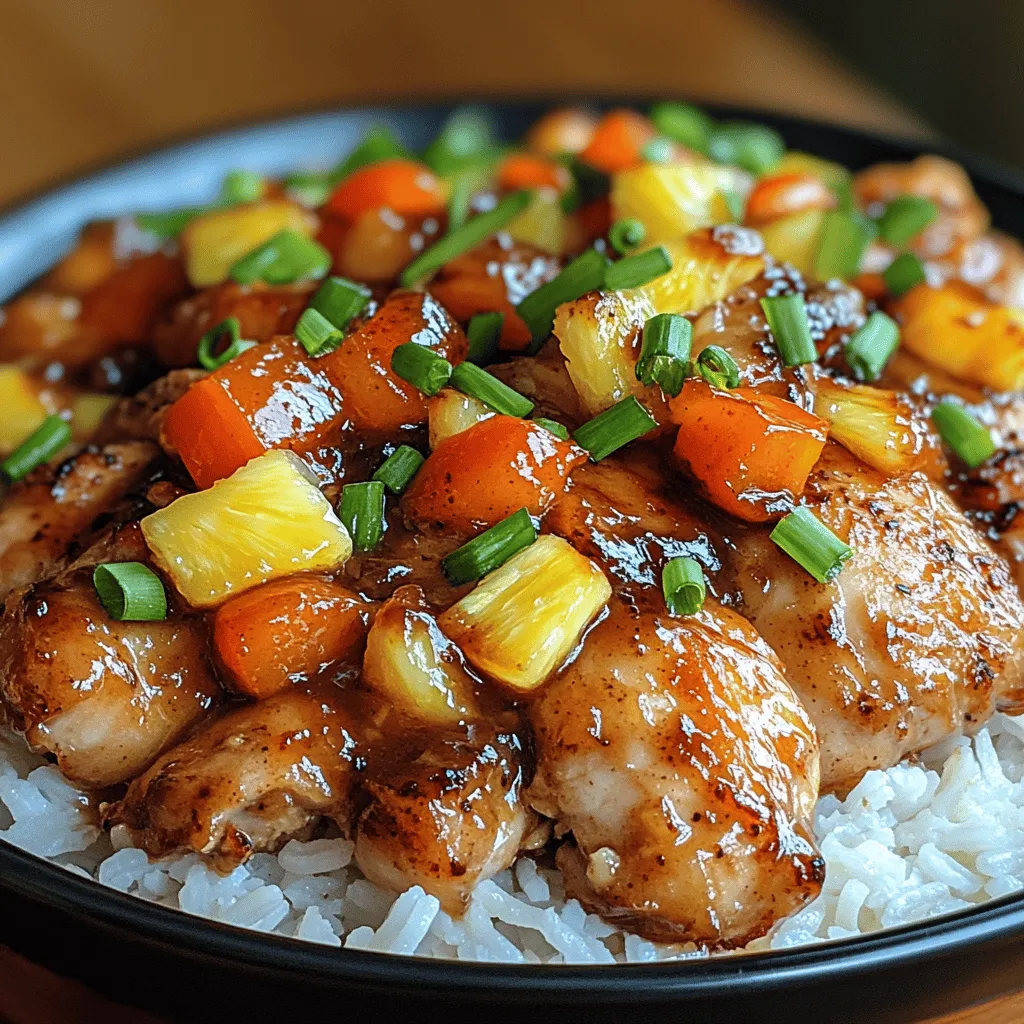 If you're looking for a recipe that balances ease, flavor, and the ability to please a crowd, look no further than Sweet Hawaiian Crockpot Chicken. This delightful dish captures the essence of Hawaiian cuisine with its harmonious blend of sweet, savory, and slightly tangy flavors that will transport your taste buds straight to the islands. Perfect for busy families, meal preppers, or anyone who enjoys a delicious, home-cooked meal without the fuss, this crockpot recipe allows you to enjoy tender, juicy chicken infused with a tropical twist.