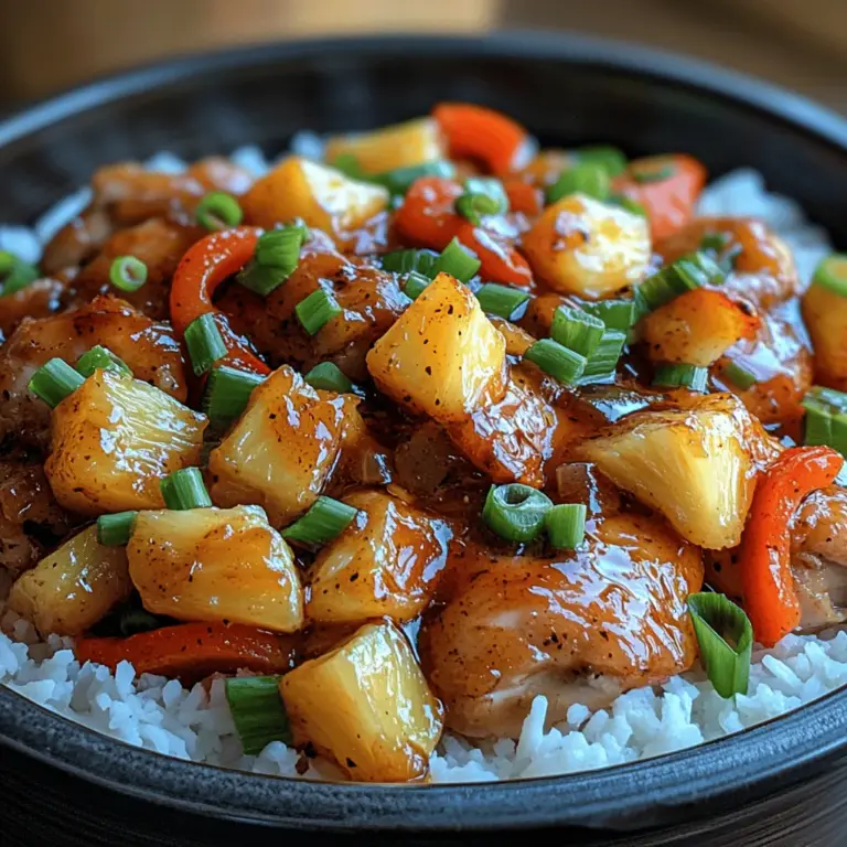 If you're looking for a recipe that balances ease, flavor, and the ability to please a crowd, look no further than Sweet Hawaiian Crockpot Chicken. This delightful dish captures the essence of Hawaiian cuisine with its harmonious blend of sweet, savory, and slightly tangy flavors that will transport your taste buds straight to the islands. Perfect for busy families, meal preppers, or anyone who enjoys a delicious, home-cooked meal without the fuss, this crockpot recipe allows you to enjoy tender, juicy chicken infused with a tropical twist.