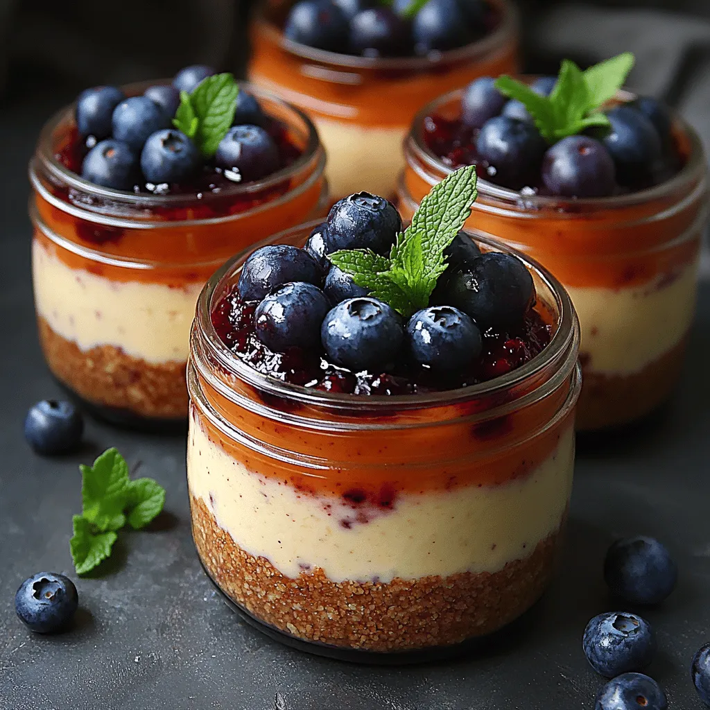 If you’re searching for a delightful dessert that’s not only easy to make but also bursting with flavor, look no further than Blueberry Bliss No-Bake Cheesecake Jars. This delectable treat combines the rich, creamy texture of cheesecake with the refreshing burst of fresh blueberries, all presented in charming individual jars. Perfect for summer gatherings, family dinners, or simply indulging yourself, this no-bake cheesecake is a crowd-pleaser that requires minimal effort.