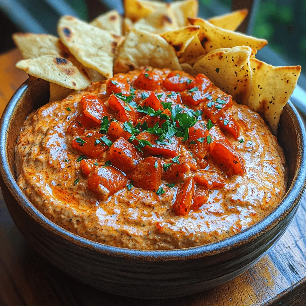 Dips have an undeniable role in our social gatherings, serving as the perfect accompaniment for everything from casual get-togethers to formal celebrations. They bring people together, encouraging sharing and conversation over a bowl of something delicious. Among the myriad of dip options available, few can compete with the vibrant flavor and rich creaminess of a Roasted Red Pepper Dip.
