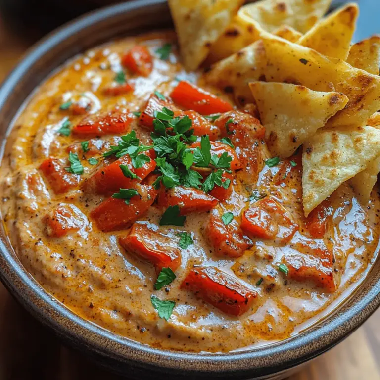 Dips have an undeniable role in our social gatherings, serving as the perfect accompaniment for everything from casual get-togethers to formal celebrations. They bring people together, encouraging sharing and conversation over a bowl of something delicious. Among the myriad of dip options available, few can compete with the vibrant flavor and rich creaminess of a Roasted Red Pepper Dip.
