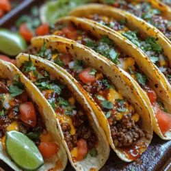 If you're searching for a taco recipe that tantalizes the taste buds and leaves a lasting impression, look no further than Garlic Butter Honey BBQ Beef Tacos. This unique dish combines the sweetness of honey, the rich, savory essence of garlic butter, and the smoky depth of BBQ sauce, creating a flavor profile that is both exciting and comforting. Whether you’re hosting a casual gathering or simply seeking a quick and delicious weeknight dinner, these tacos are sure to please everyone at the table.