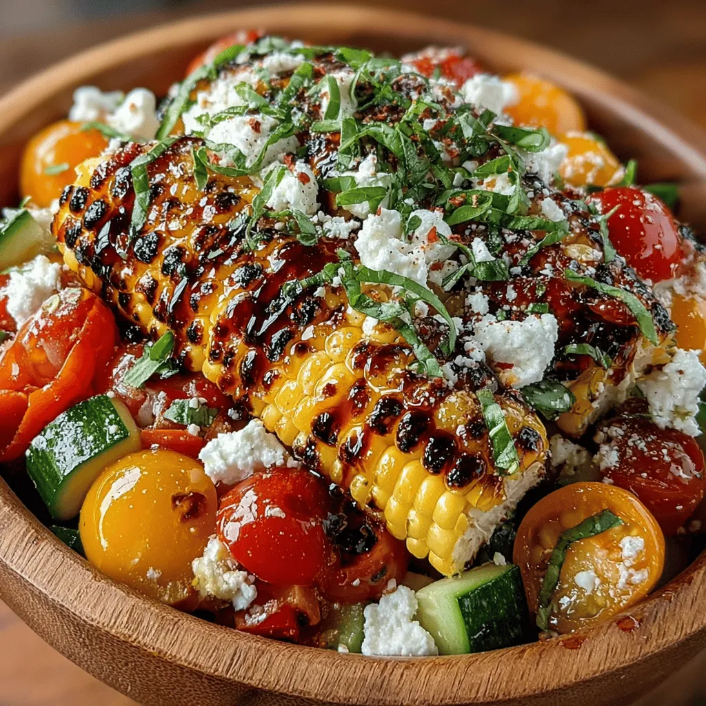 As the warmth of summer settles in, the joy of outdoor cooking and dining comes alive. Summer salads, with their refreshing flavors and vibrant colors, become the centerpiece of countless barbecues, picnics, and casual weeknight dinners. Among the myriad of salad options, one standout recipe is the Grilled Corn Salad with Feta Fiesta. This dish encapsulates the essence of summer with its delightful combination of charred corn, juicy tomatoes, crunchy vegetables, and creamy feta cheese, making it a perfect accompaniment for grilled meats or simply enjoyed on its own.