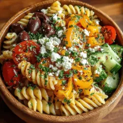 Chickpea Bliss Cold Pasta Salad Recipe