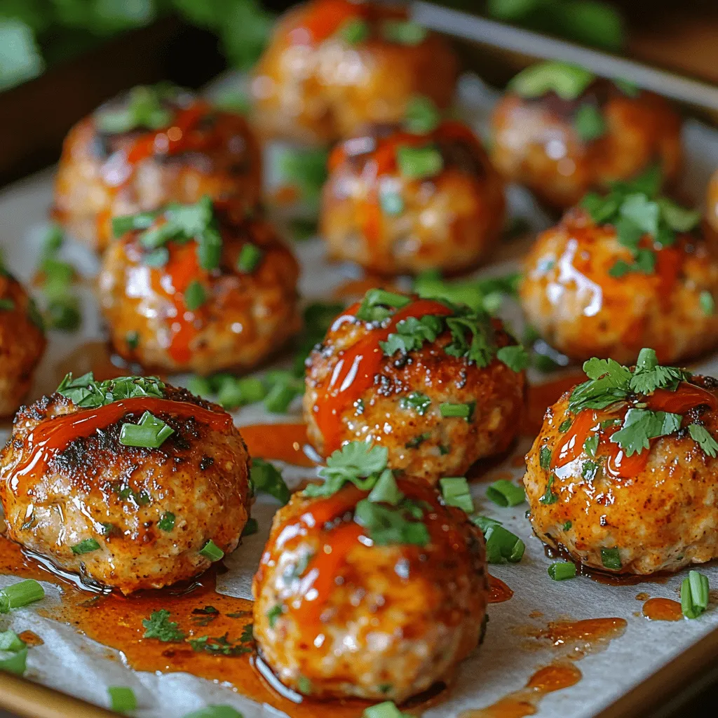In recent years, ground turkey has emerged as a popular choice among health-conscious diners and culinary enthusiasts alike. Known for its lean protein content, turkey provides a nutritious alternative to traditional red meats, making it a staple in many kitchens around the world. As more individuals become aware of their dietary choices, the shift towards lean proteins like turkey is not just a trend; it’s a lifestyle change. This increasing popularity sets the stage for a dish that beautifully marries health and flavor: Spicy Sriracha Turkey Meatballs.