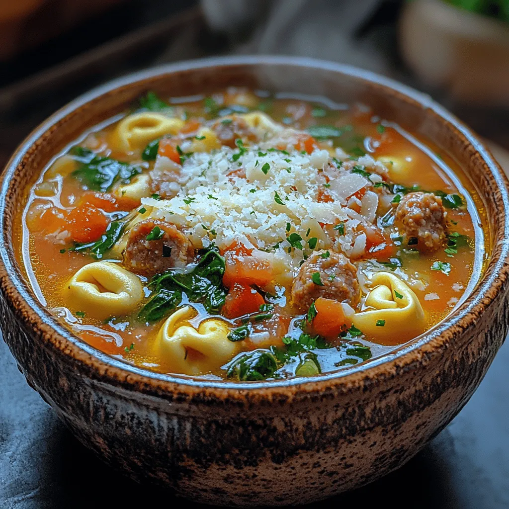 As the chill of fall settles in and winter beckons with its frosty breath, there's nothing quite like a warm, comforting bowl of soup to soothe the soul. Cozy soups serve as the perfect antidote to the brisk air, offering not just warmth but also a delightful medley of flavors that can bring families and friends together. One such recipe that embodies the spirit of comfort and nourishment is the Cozy Sausage and Spinach Tortellini Soup. This hearty dish combines the rich, savory notes of sausage with the vibrant freshness of spinach and the satisfying texture of tortellini, making it an ideal choice for chilly evenings.