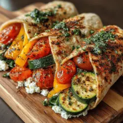 Grilled Veggie & Hummus Wraps: A Flavorful Journey
