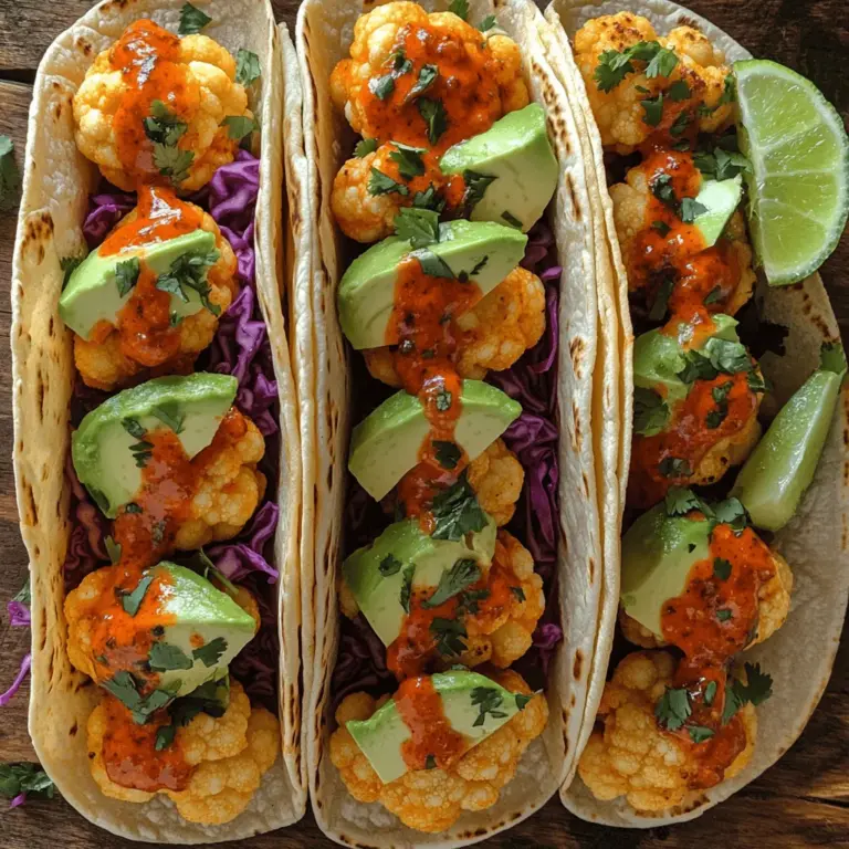 If you're on the hunt for a dish that tantalizes your taste buds and satisfies your cravings, look no further than Fiery Buffalo Cauliflower Tacos. This vibrant, spicy, and satisfying recipe has gained immense popularity among food enthusiasts and health-conscious individuals alike. Combining the bold flavors of classic buffalo wings with the freshness of tacos, this dish is a perfect representation of modern culinary creativity. The appeal of Buffalo Cauliflower Tacos lies not only in their taste but also in their versatility, making them suitable for various diets, including vegetarian and vegan lifestyles.