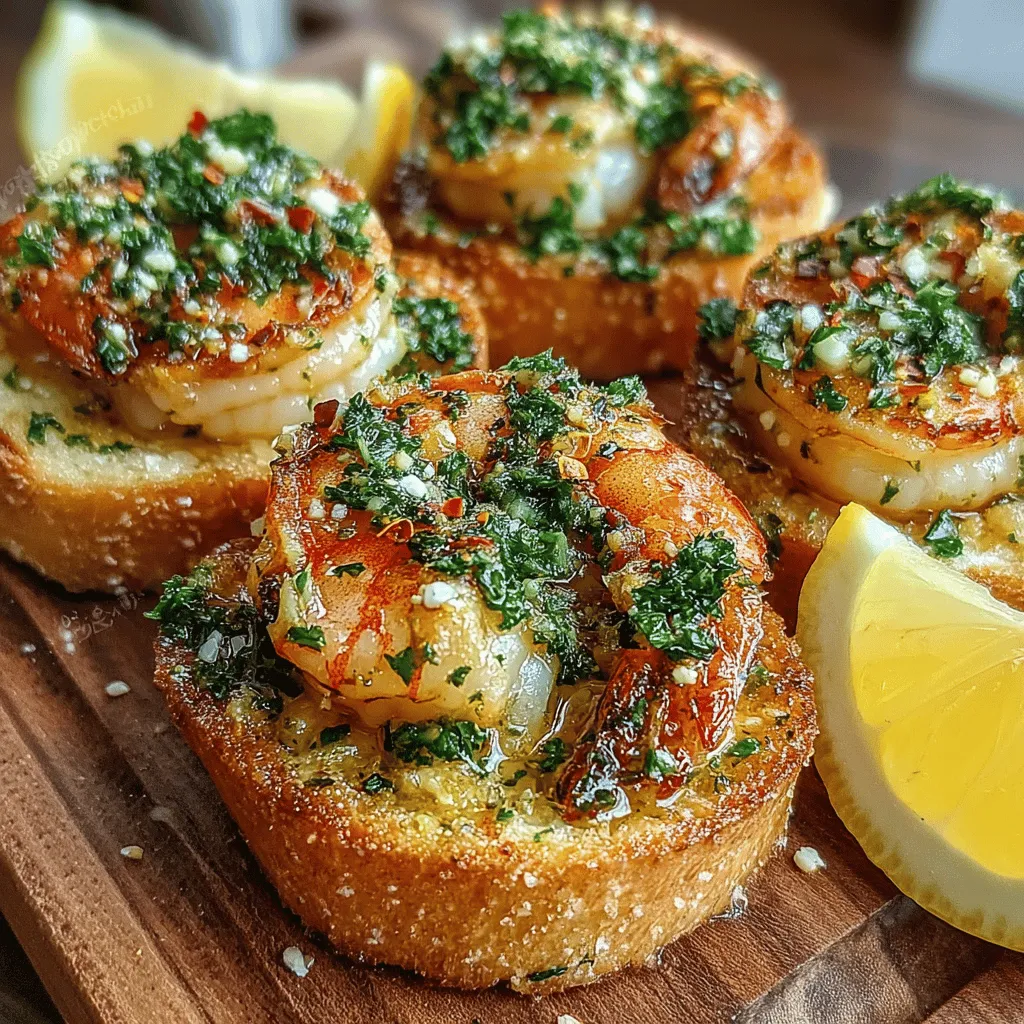 In the world of appetizers, few dishes can match the allure of Garlic Butter Shrimp Toast Bites. This delightful recipe brings together the rich flavors of succulent shrimp, the aromatic punch of garlic, and the satisfying crunch of toasted bread. Whether you are hosting a lively gathering, celebrating a special occasion, or simply looking to indulge in a cozy dinner at home, these bites are sure to impress. They are not only quick to prepare but also offer a gourmet experience that belies their simplicity.