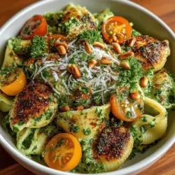 Creamy Avocado Cilantro Pasta Shells: A Delicious Culinary Journey