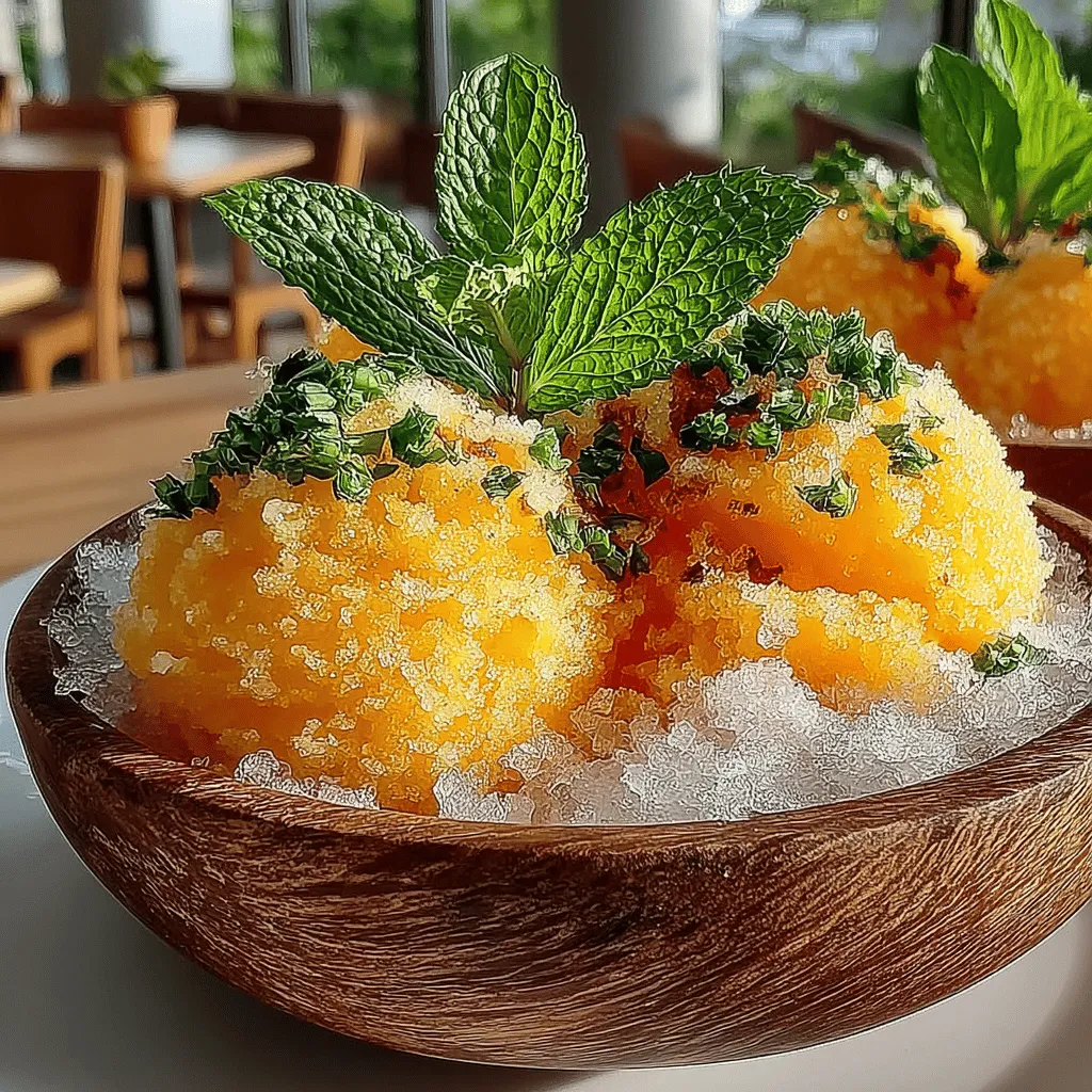 As the sun blazes overhead and the temperature rises, there’s nothing quite like a chilled dessert to provide relief and delight. Summer desserts, particularly frozen treats, evoke a sense of joy and nostalgia, transporting us to sun-soaked afternoons and carefree gatherings. Among these refreshing indulgences, the Sunny Oasis Frozen Peach Sorbet stands out as an ideal choice for those steamy days when you crave something light yet satisfying. This sorbet not only cools you down but also offers a burst of fruity flavor that is both invigorating and delicious.