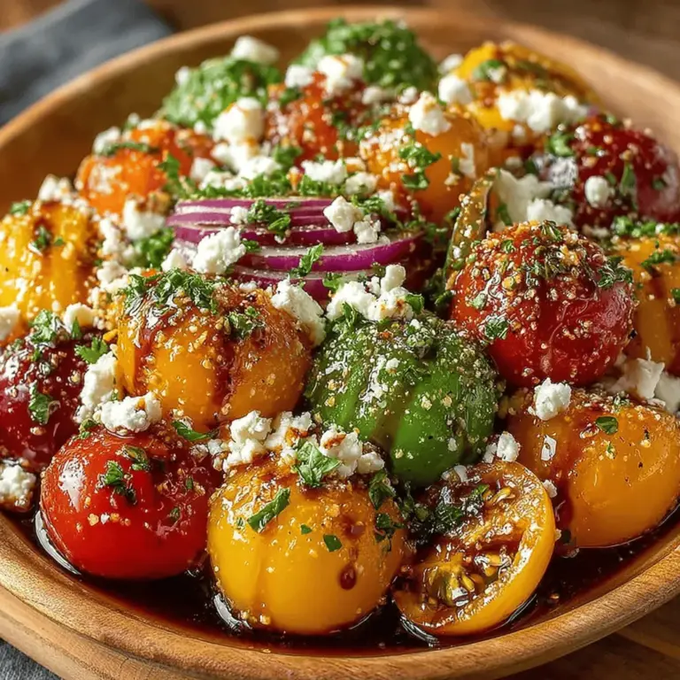 In the world of culinary trends, few recipes have captured the hearts and appetites of food lovers quite like the Viral Tomato Feta Salad. This vibrant dish not only brightens up any table but also offers a delightful combination of flavors that has taken social media by storm. Its simplicity is one of its key attractions; with just a handful of fresh ingredients, you can create a salad that’s both visually stunning and irresistibly tasty.