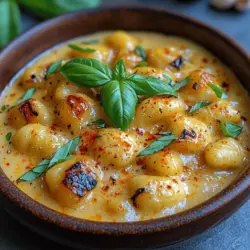 Creamy Roasted Pepper Gnocchi: A Delicious Comfort Food