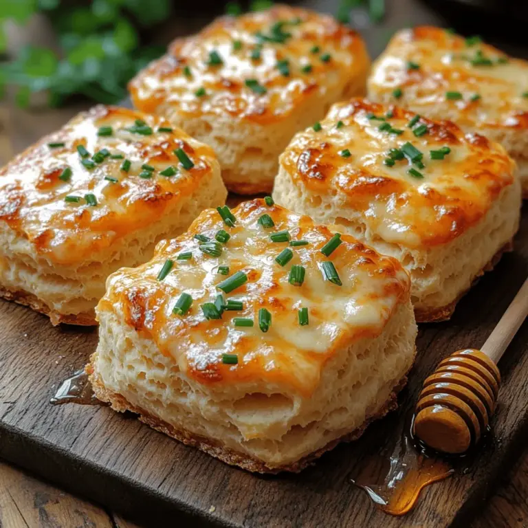 In the world of comfort food, few dishes evoke the warmth and satisfaction of freshly baked biscuits. Among the myriad of biscuit recipes, Cheddar Chive Delight Biscuits stand out as a savory treat that perfectly marries the rich, creamy flavor of cheddar cheese with the fresh, fragrant notes of chives. This recipe is not just about creating delicious biscuits; it’s a celebration of homemade meals that nourish both the body and soul.