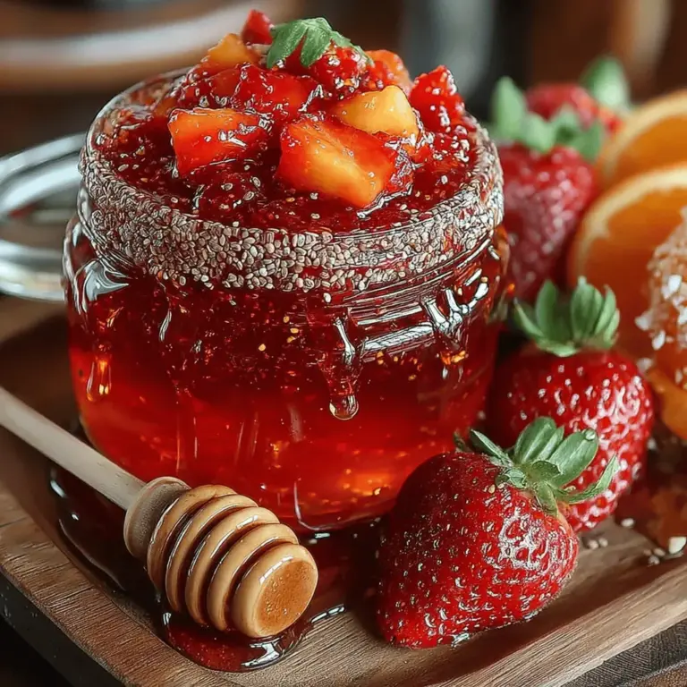 In recent years, the trend of making homemade jams and preserves has surged in popularity, as more individuals seek to create their own delicious spreads while avoiding the preservatives and artificial ingredients often found in store-bought options. One standout recipe that captures the essence of homemade goodness is Peach & Strawberry Chia Jam. This delightful concoction not only offers a burst of sweet, fruity flavor but also boasts numerous health benefits, making it a perfect addition to your breakfast table or afternoon snacks.