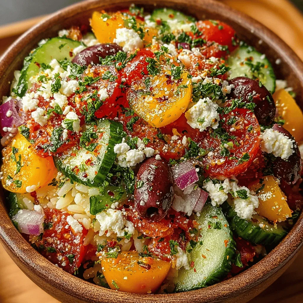 Mediterranean cuisine is celebrated not only for its rich flavors but also for its numerous health benefits. Drawing from the culinary traditions of countries bordering the Mediterranean Sea, this diet emphasizes whole foods, fresh ingredients, and a variety of flavors. With its focus on fruits, vegetables, whole grains, and healthy fats, Mediterranean cuisine has been linked to numerous health advantages, including better heart health, improved longevity, and reduced risk of chronic diseases. Among the many delightful dishes that embody this culinary philosophy, salads hold a special place, serving as a refreshing accompaniment or a vibrant main course.