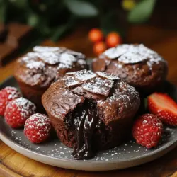 If you’ve ever bitten into a warm chocolate muffin, only to have a rich, molten center ooze out and envelop your senses, you know the sheer bliss that can come from a decadent dessert. The Decadent Dark Delight Lava Muffins are not just a treat; they are an experience, a celebration of all things chocolate that will leave chocolate lovers weak at the knees. These muffins are the perfect blend of a cake’s fluffiness and a soufflé’s lusciousness, making them the ultimate indulgence for any occasion.