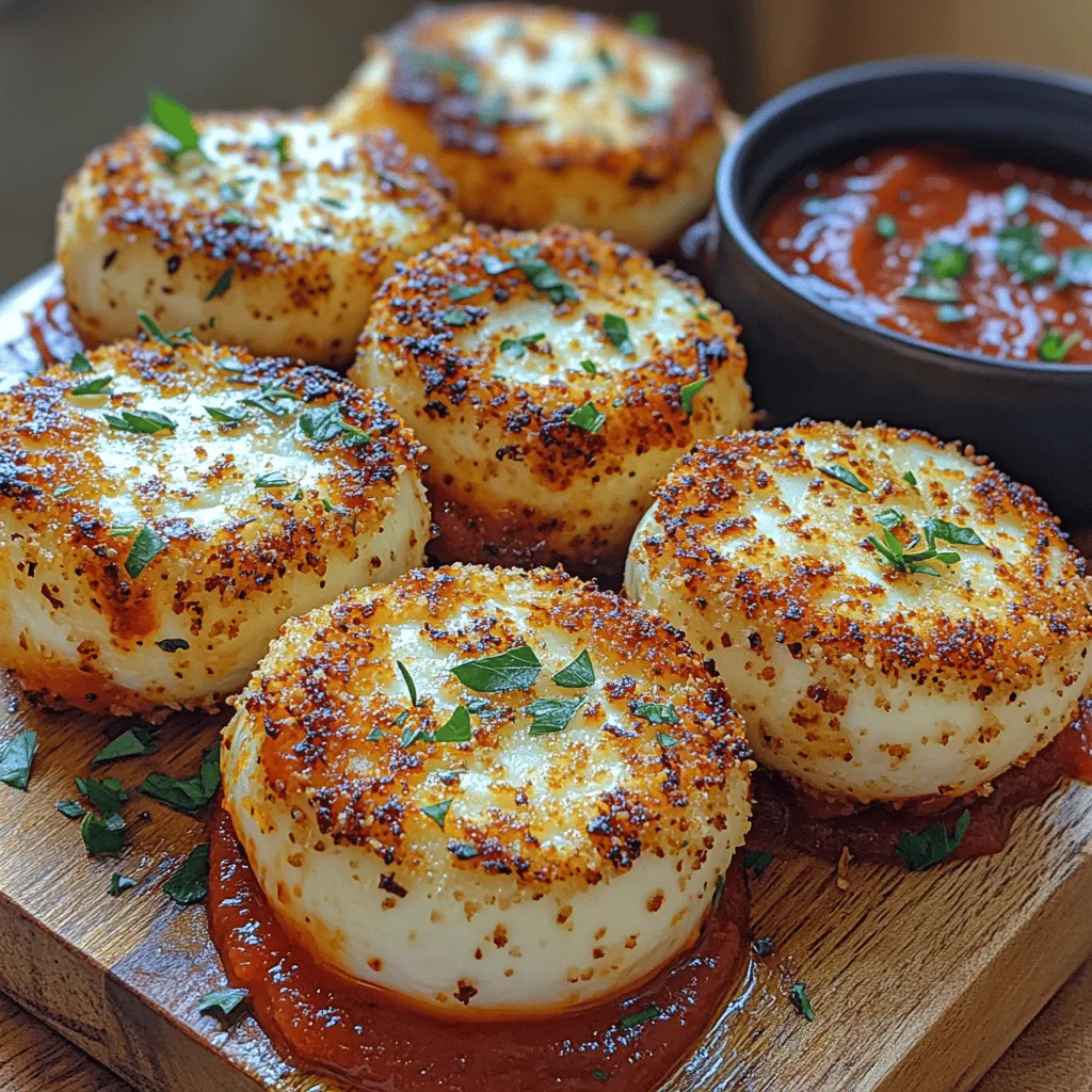 Crispy baked mozzarella rounds are a delightful treat that has garnered a loyal following among cheese lovers and snack enthusiasts alike. With their irresistible crunch and gooey, melty center, these bites of heaven can elevate any gathering, whether it’s a casual family dinner or a festive party. The appeal lies not just in their texture and flavor but also in their versatility; they can be served as an appetizer, a snack, or even a main dish when paired with a fresh salad or pasta.