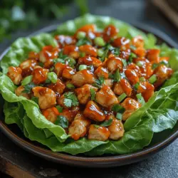 In recent years, lettuce wraps have surged in popularity, becoming a staple in modern cuisine as a versatile, low-carb alternative to traditional sandwich and taco options. These fresh, crisp creations are not only visually appealing but also offer a refreshing way to enjoy a variety of fillings. Among the myriad of possibilities, crispy BBQ chicken stands out as a savory and satisfying choice, combining the smoky, tangy flavors of barbecue with the lightness of lettuce.
