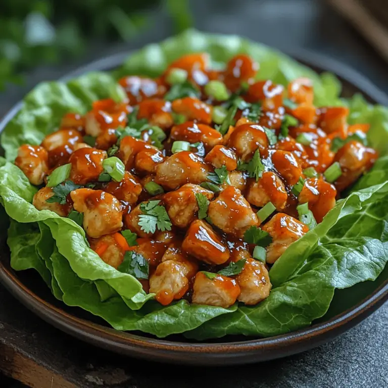 In recent years, lettuce wraps have surged in popularity, becoming a staple in modern cuisine as a versatile, low-carb alternative to traditional sandwich and taco options. These fresh, crisp creations are not only visually appealing but also offer a refreshing way to enjoy a variety of fillings. Among the myriad of possibilities, crispy BBQ chicken stands out as a savory and satisfying choice, combining the smoky, tangy flavors of barbecue with the lightness of lettuce.