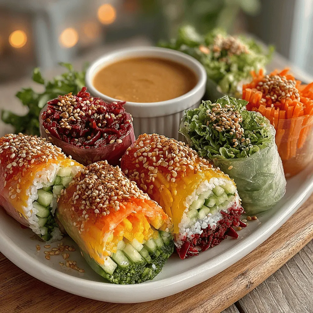 Summer rolls, also known as fresh spring rolls, are a delightful dish that embodies the essence of healthy eating. Originating from Southeast Asia, these rolls have gained international popularity due to their refreshing taste, vibrant colors, and versatility. They serve as a perfect appetizer or a light meal, providing a burst of nutrition with each bite. The appeal of summer rolls lies not only in their freshness but also in the way they celebrate an array of colorful ingredients, making them visually enticing and perfect for any occasion.