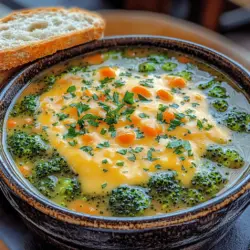 Velvety Broccoli Cheese Bliss Soup