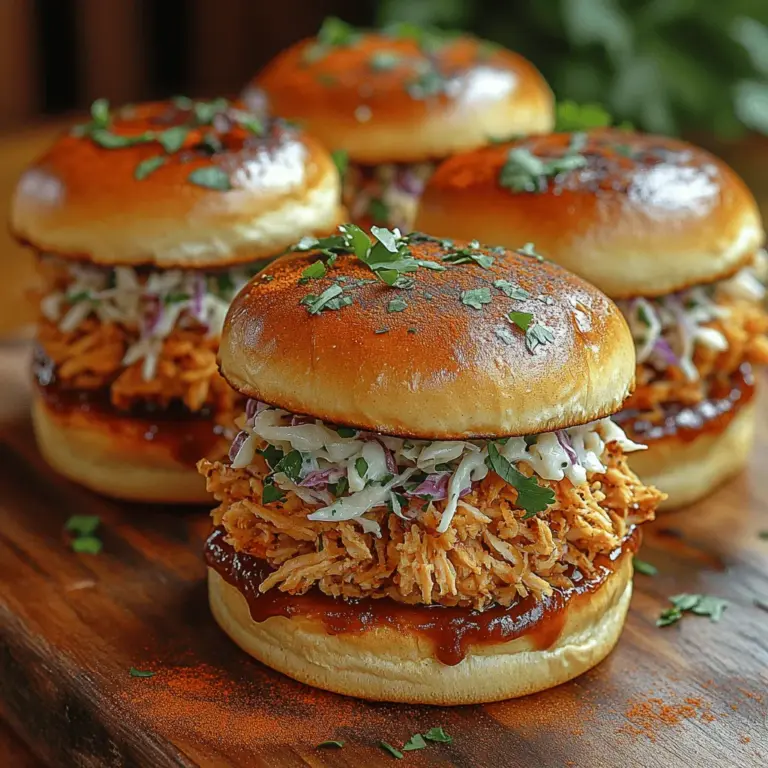 If you’re searching for a deliciously satisfying and meat-free alternative for your next BBQ gathering, look no further than Tangy BBQ Pulled Jackfruit Sliders. This culinary gem has taken the plant-based world by storm, not only due to its incredible taste but also its versatility and ease of preparation. These sliders are perfect for anyone who craves the smoky, tangy flavors of barbecue without the use of animal products.