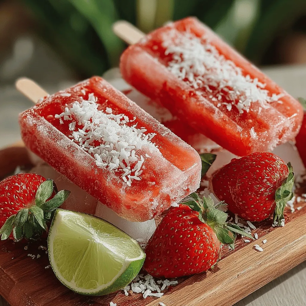 As the sun shines brighter and temperatures rise, the craving for refreshing treats becomes almost instinctual. Frozen desserts, in particular, capture the essence of summer, offering a delicious respite from the heat. Among the myriad of options available, Frosty Strawberry Coconut Pops stand out as a delightful combination of flavor and health. These pops not only celebrate the natural sweetness of strawberries but also introduce the creamy richness of coconut, making them an ideal choice for those looking to indulge without guilt.